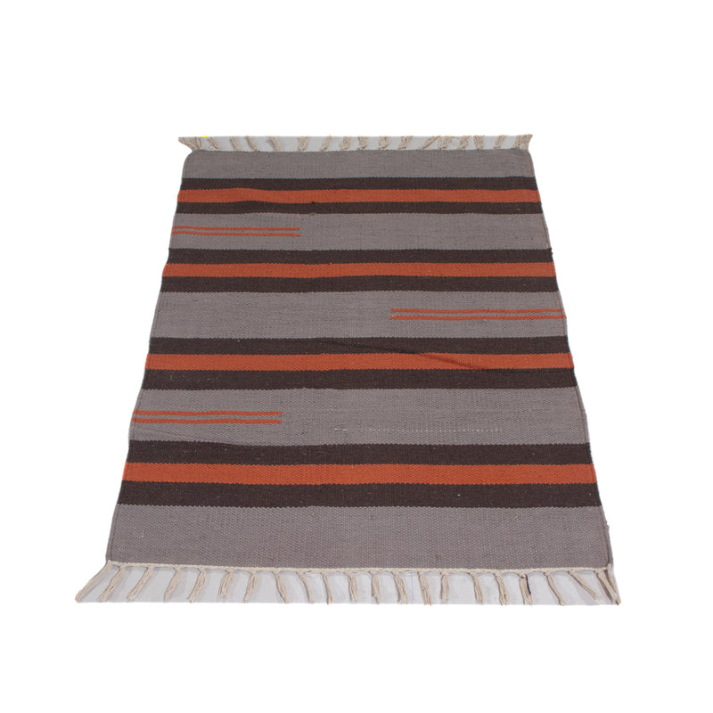 Kelim Modern Teppich 60x90cm - mehrfarbig