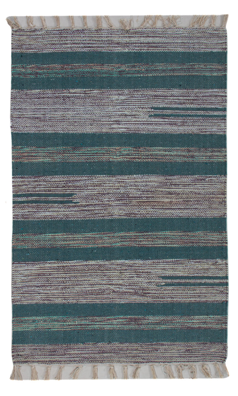 Kelim Modern Teppich 60x90cm - mehrfarbig