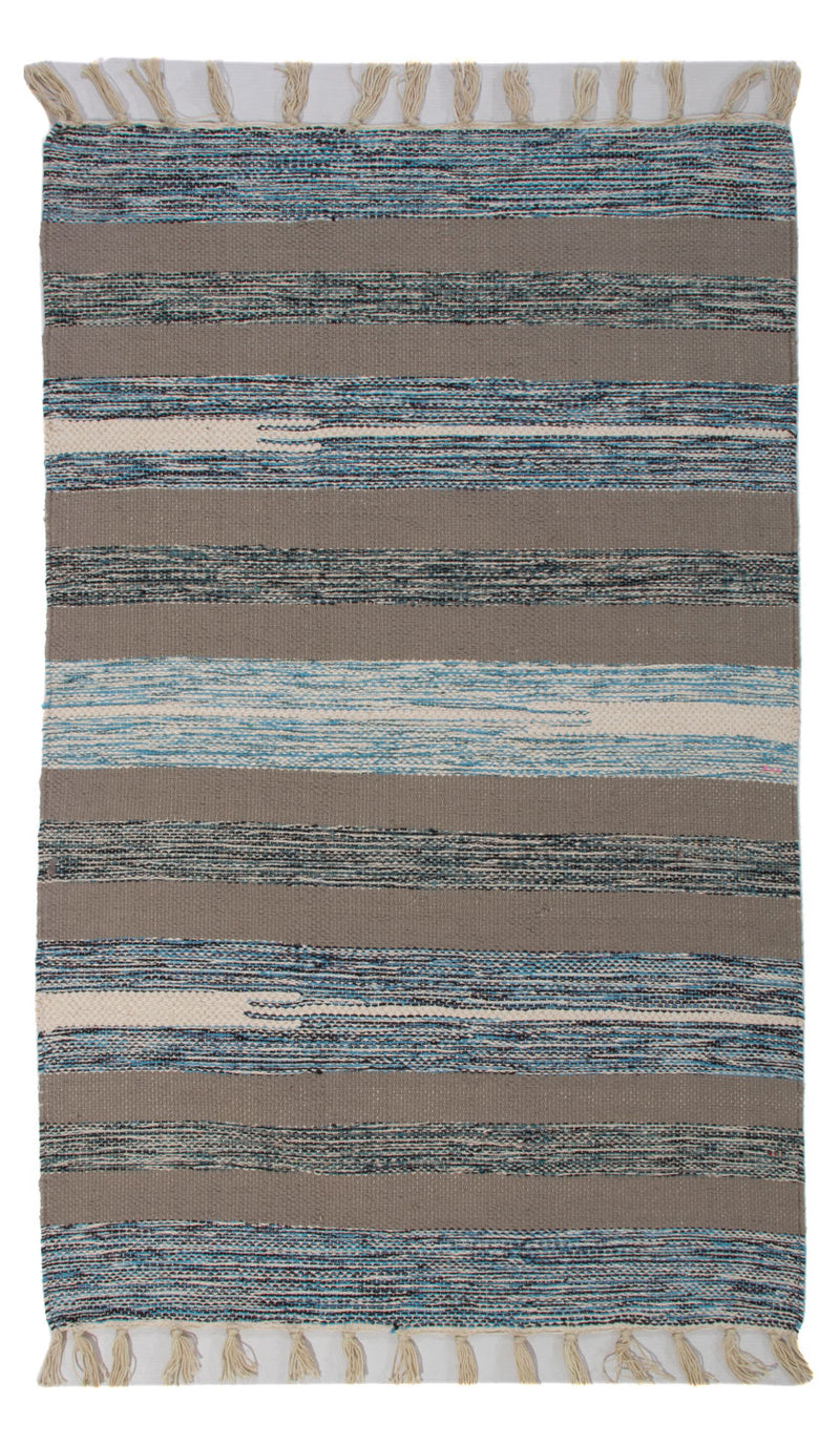 Kelim Modern Teppich 60x90cm - mehrfarbig
