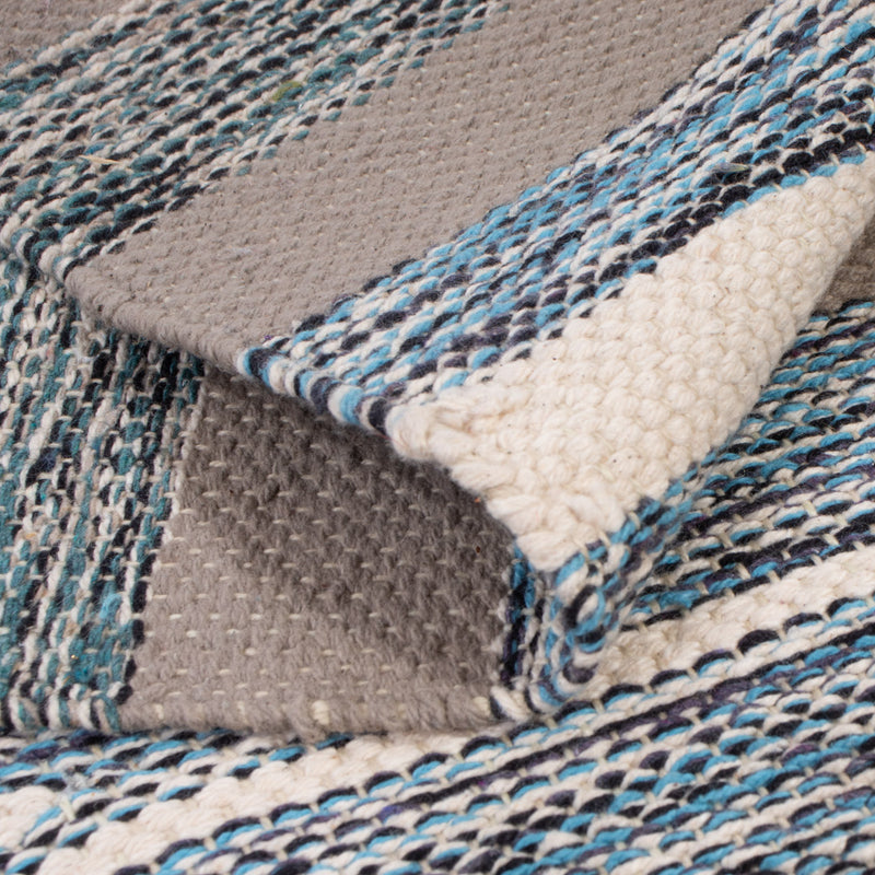 Kelim Modern Teppich 60x90cm - mehrfarbig