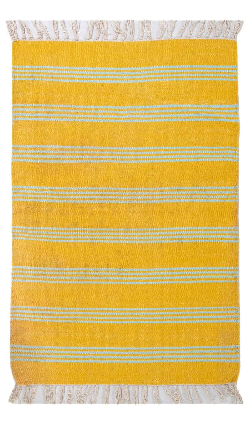 Kelim Modern Teppich 60x90cm - mehrfarbig