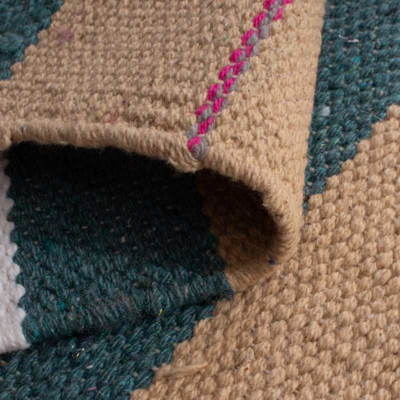 Kelim Modern Teppich 60x90cm - mehrfarbig