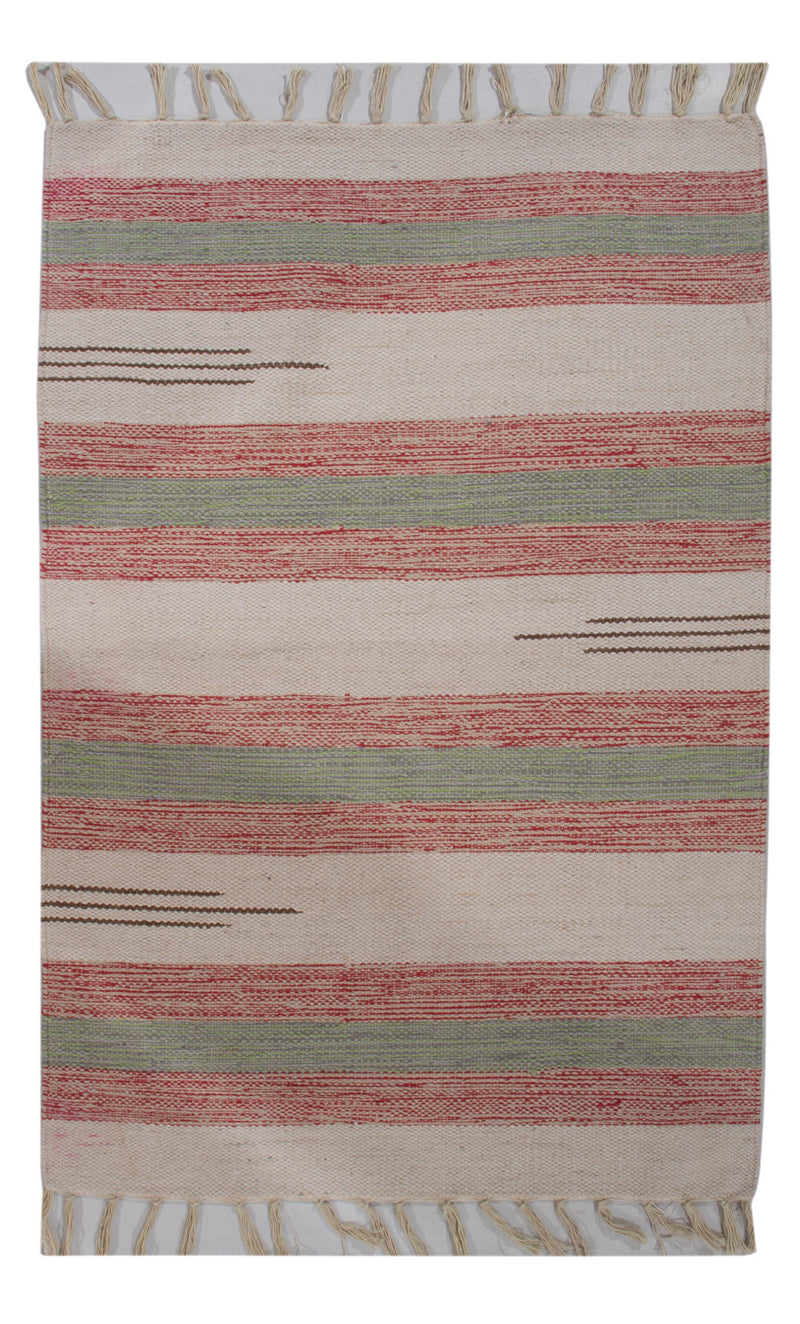 Kelim Modern Teppich 60x90cm - mehrfarbig