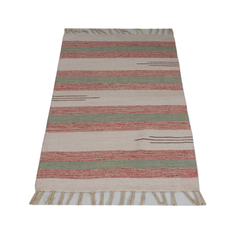 Kelim Modern Teppich 60x90cm - mehrfarbig