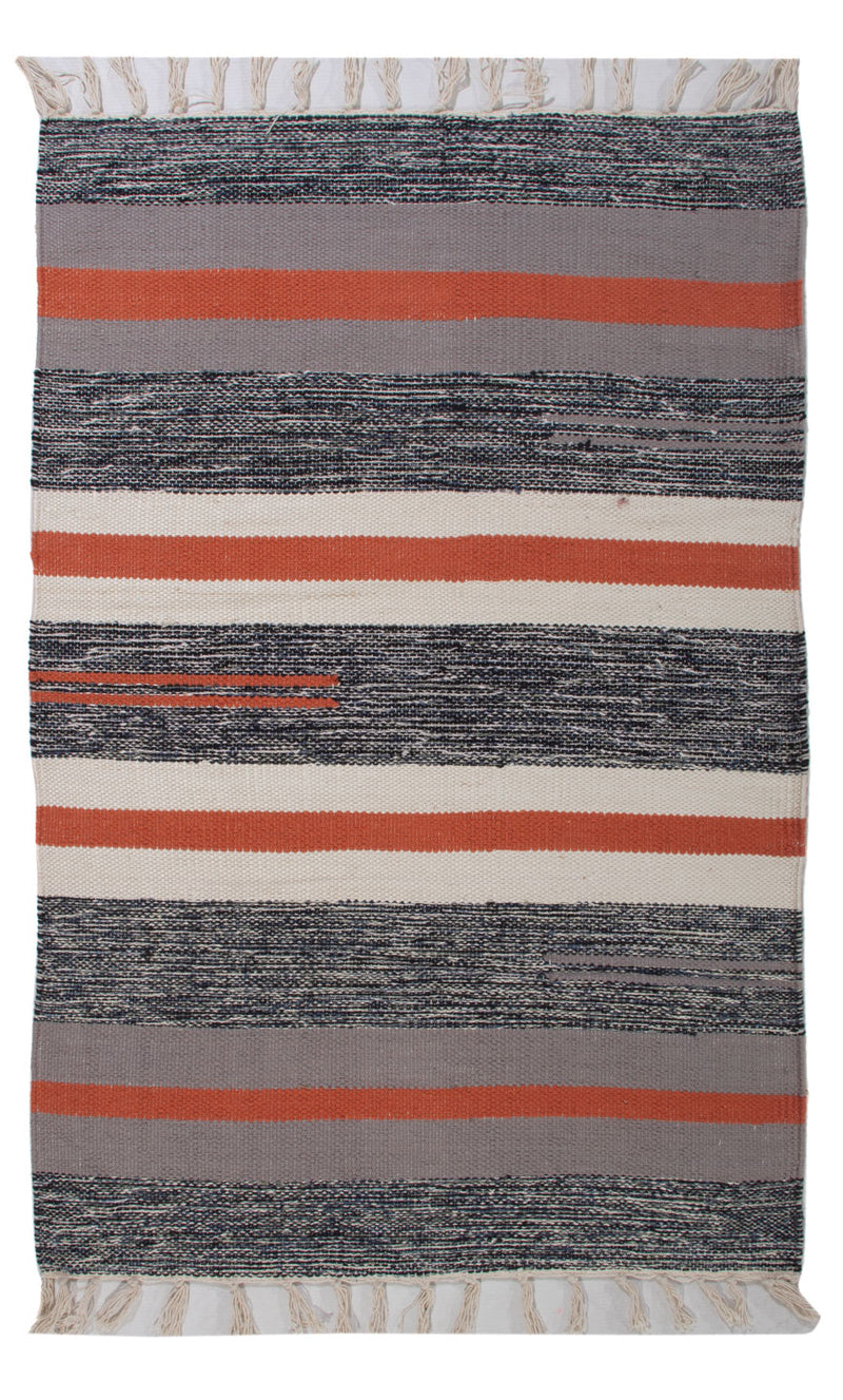 Kelim Modern Teppich 60x90cm - mehrfarbig