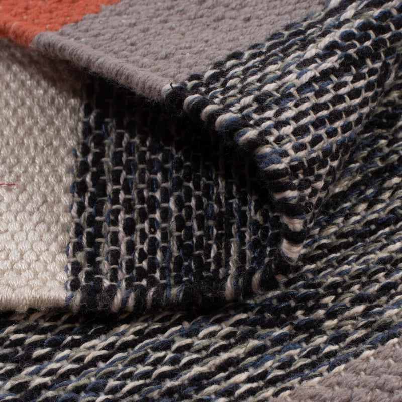 Kelim Modern Teppich 60x90cm - mehrfarbig