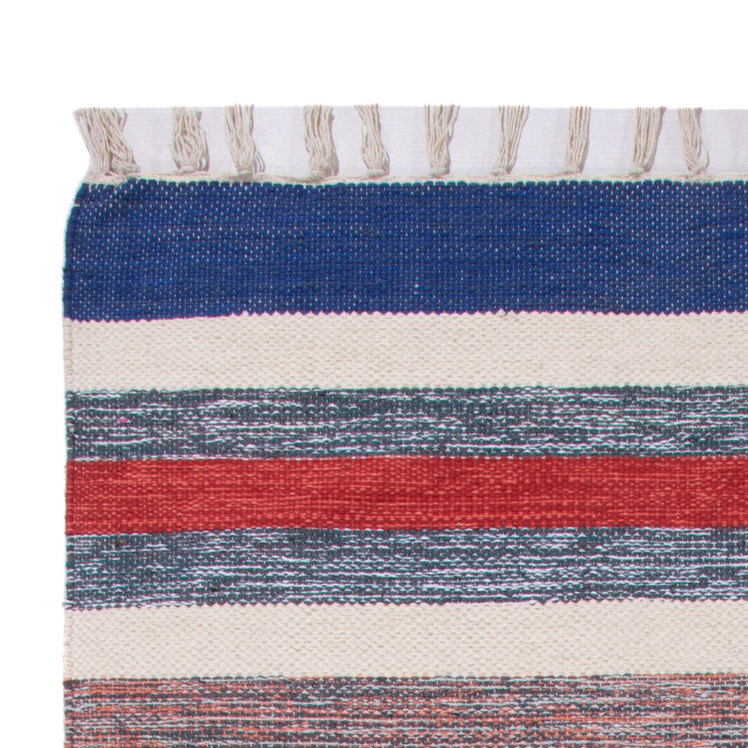 Kelim Modern Teppich 70x150cm - mehrfarbig