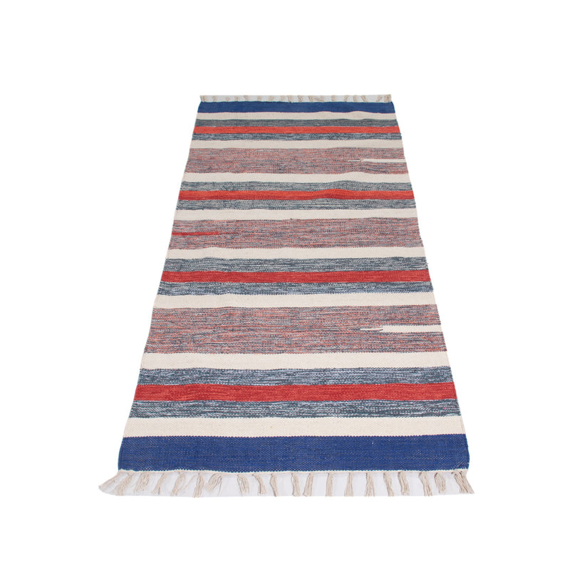Kelim Modern Teppich 70x150cm - mehrfarbig