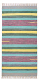 Kelim Modern Teppich 70x150cm - mehrfarbig