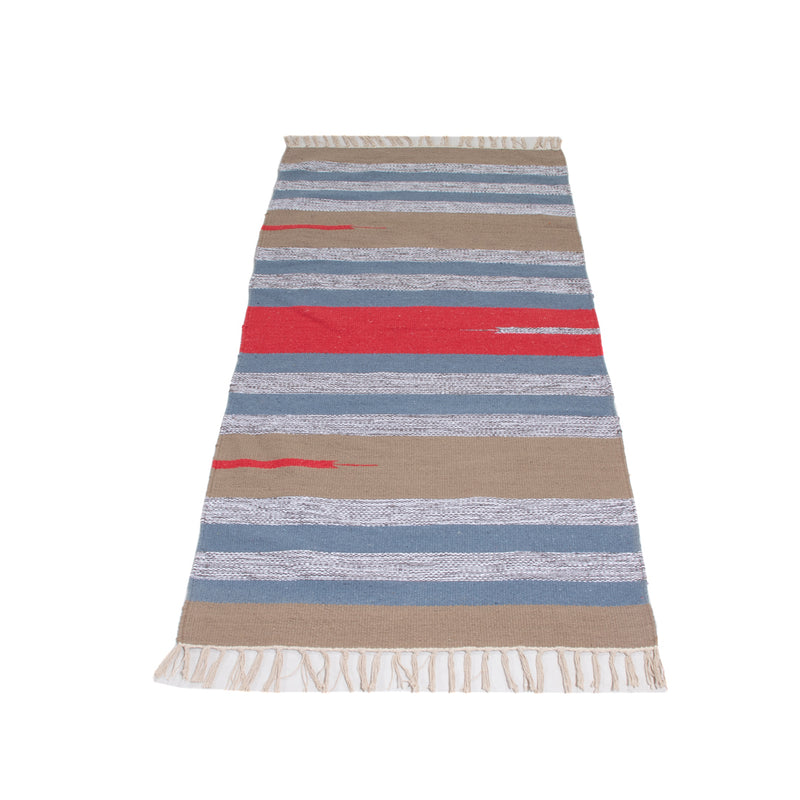 Kelim Modern Teppich 70x150cm - mehrfarbig