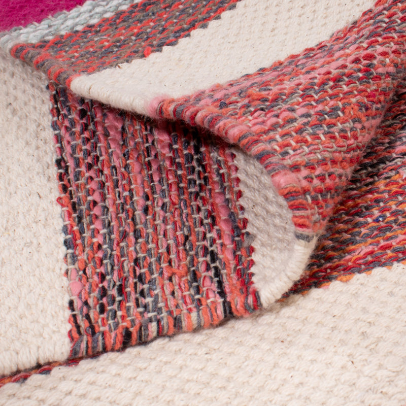 Kelim Modern Teppich 70x150cm - mehrfarbig