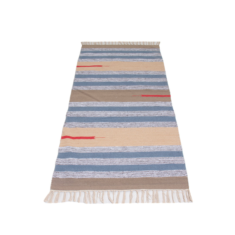 Kelim Modern Teppich 70x150cm - mehrfarbig