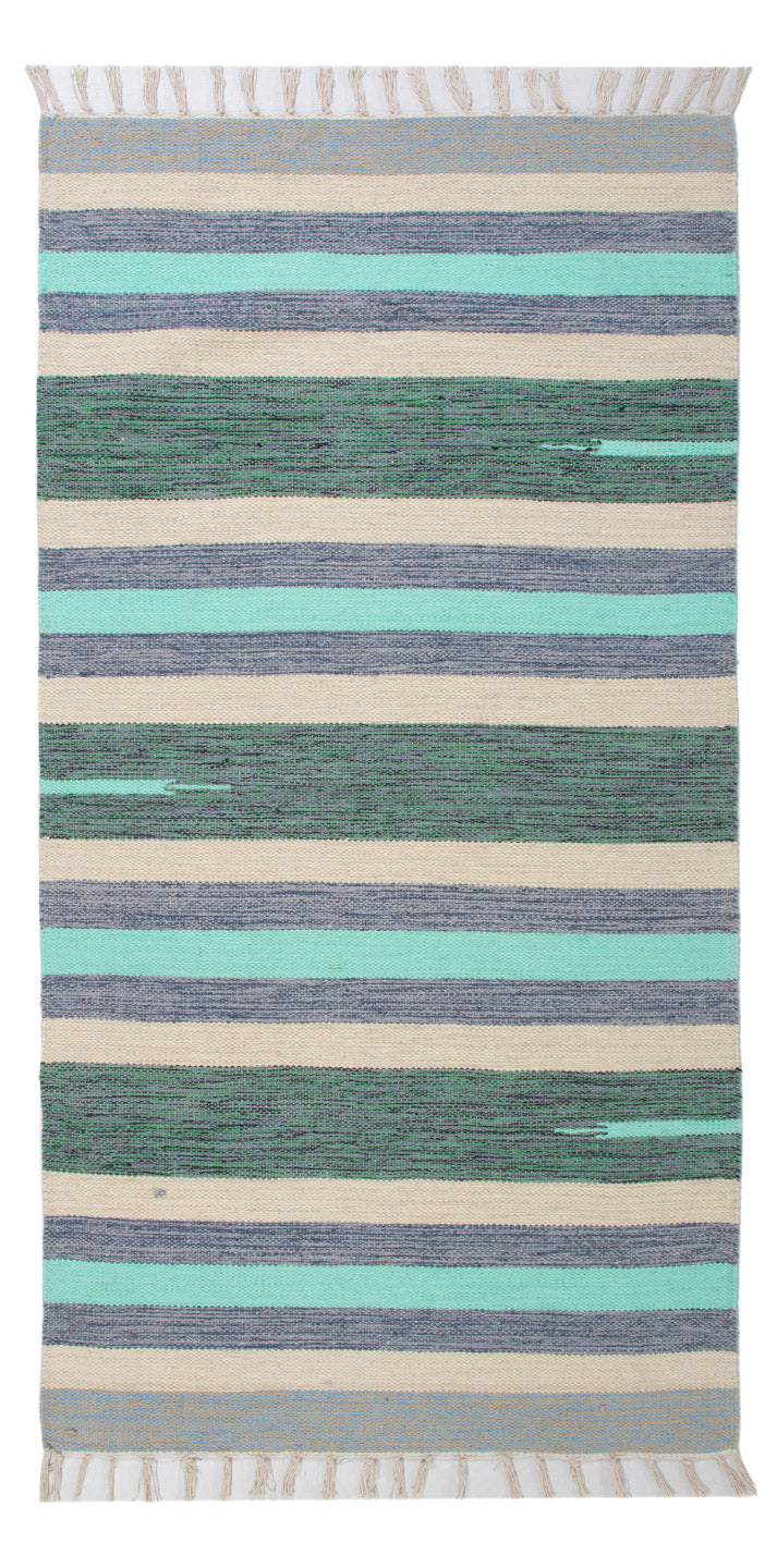Kelim Modern Teppich 70x150cm - mehrfarbig