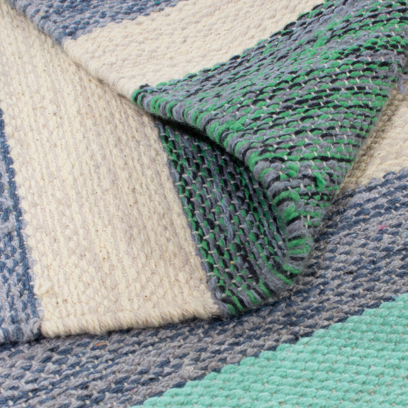 Kelim Modern Teppich 70x150cm - mehrfarbig