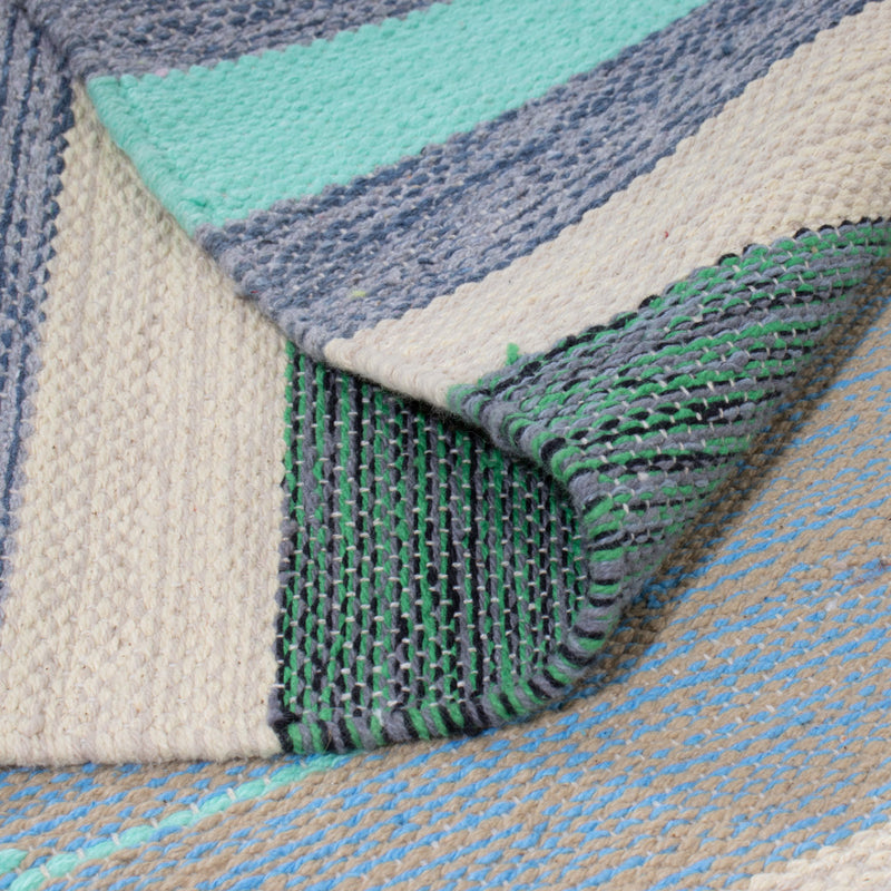 Kelim Modern Teppich 70x150cm - mehrfarbig