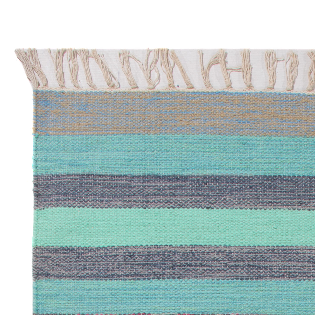 Kelim Modern Teppich 70x150cm - mehrfarbig