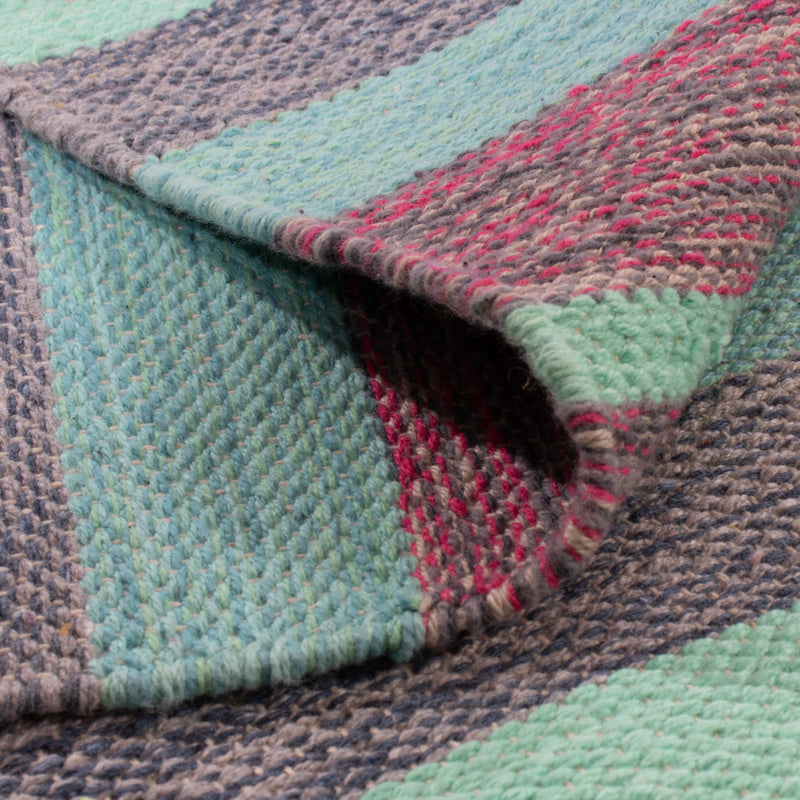 Kelim Modern Teppich 70x150cm - mehrfarbig