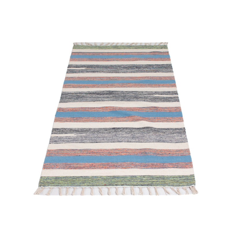Kelim Modern Teppich 70x150cm - mehrfarbig