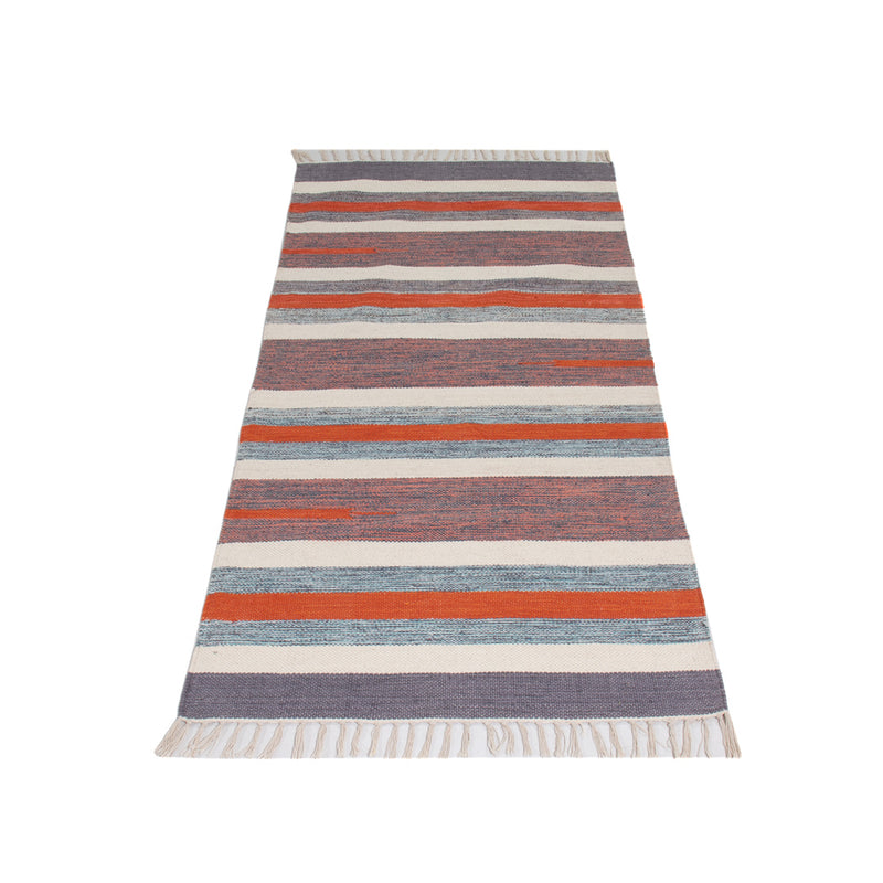 Kelim Modern Teppich 70x150cm - mehrfarbig