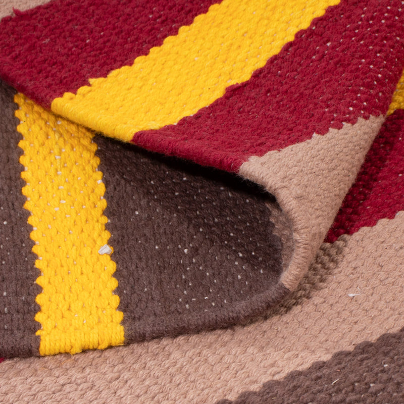 Kelim Modern Teppich 70x150cm - mehrfarbig