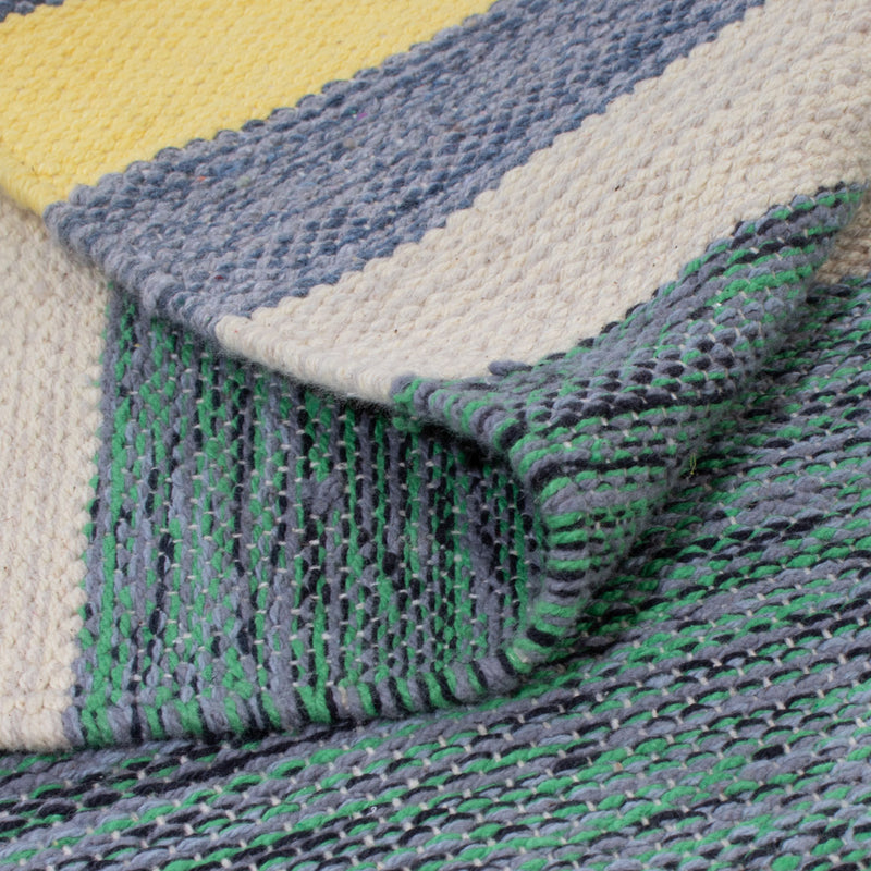 Kelim Modern Teppich 70x150cm - mehrfarbig