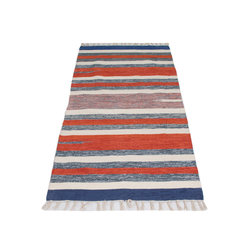 Kelim Modern Teppich 70x150cm - mehrfarbig
