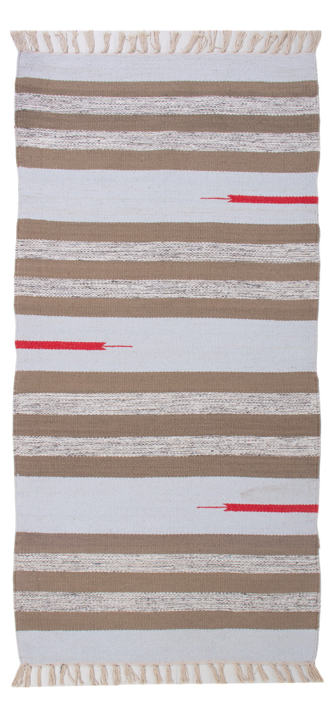 Kelim Modern Teppich 70x150cm - mehrfarbig