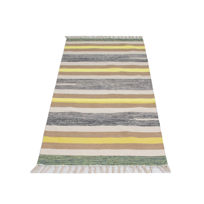 Kelim Modern Teppich 70x150cm - mehrfarbig