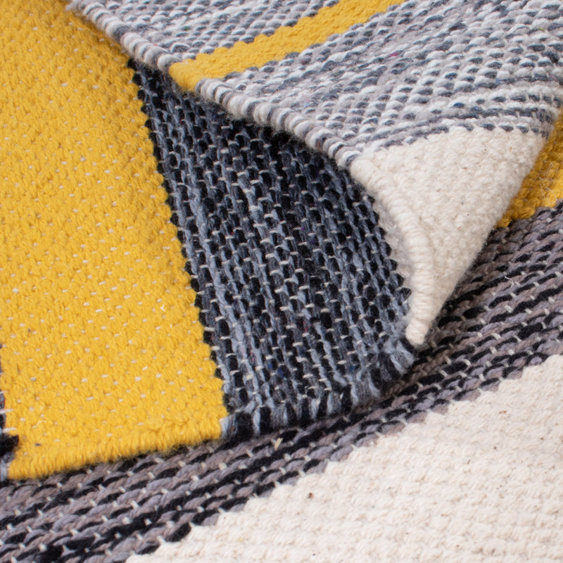 Kelim Modern Teppich 70x150cm - mehrfarbig