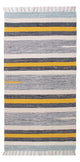 Kelim Modern Teppich 70x150cm - mehrfarbig