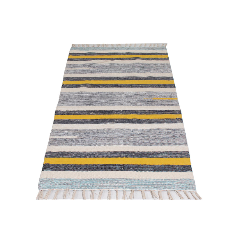 Kelim Modern Teppich 70x150cm - mehrfarbig