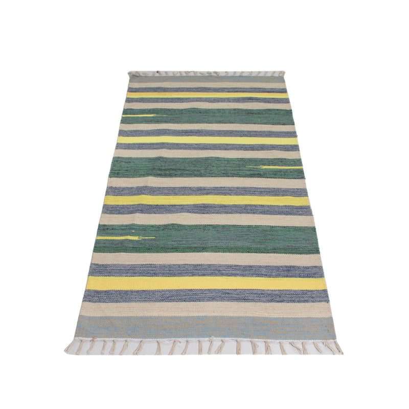 Kelim Modern Teppich 70x150cm - mehrfarbig