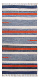 Kelim Modern Teppich 70x150cm - mehrfarbig