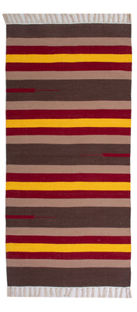 Kelim Modern Teppich 70x150cm - mehrfarbig – product image