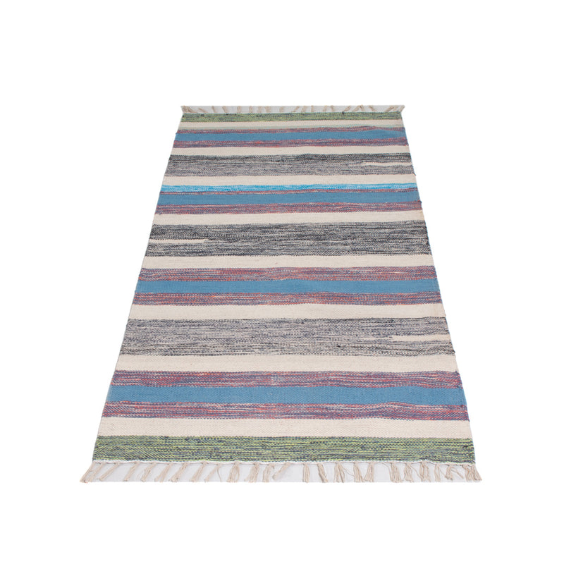 Kelim Modern Teppich 70x150cm - mehrfarbig