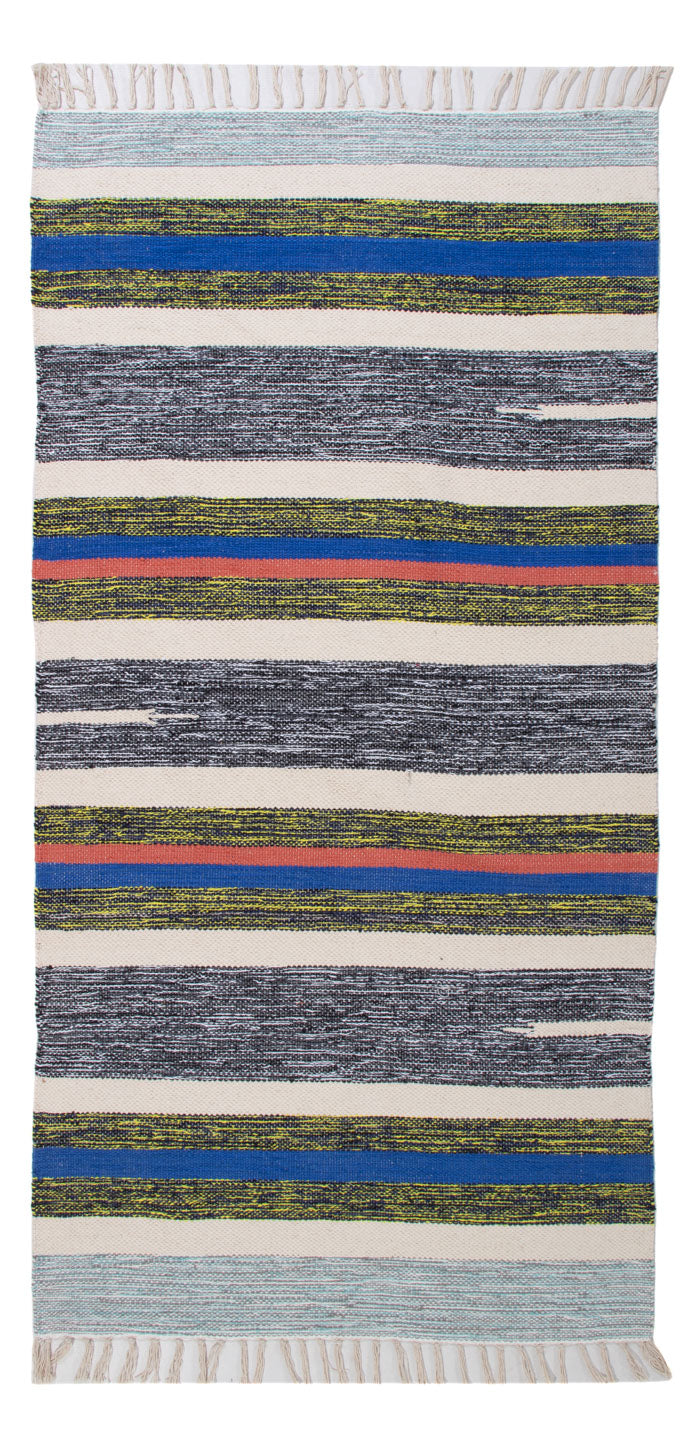 Kelim Modern Teppich 70x150cm - mehrfarbig