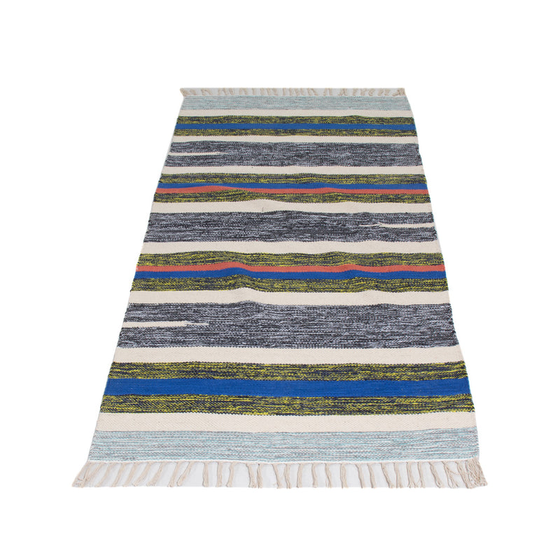 Kelim Modern Teppich 70x150cm - mehrfarbig