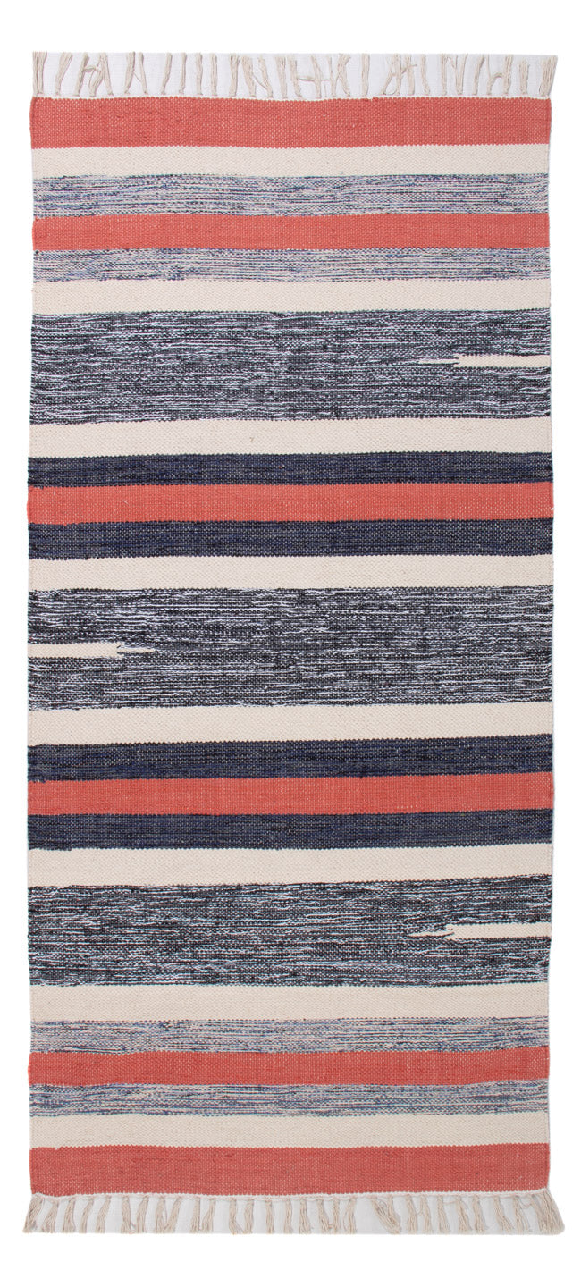 Kelim Modern Teppich 70x150cm - mehrfarbig