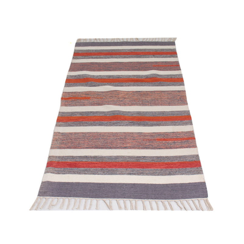 Kelim Modern Teppich 70x150cm - mehrfarbig