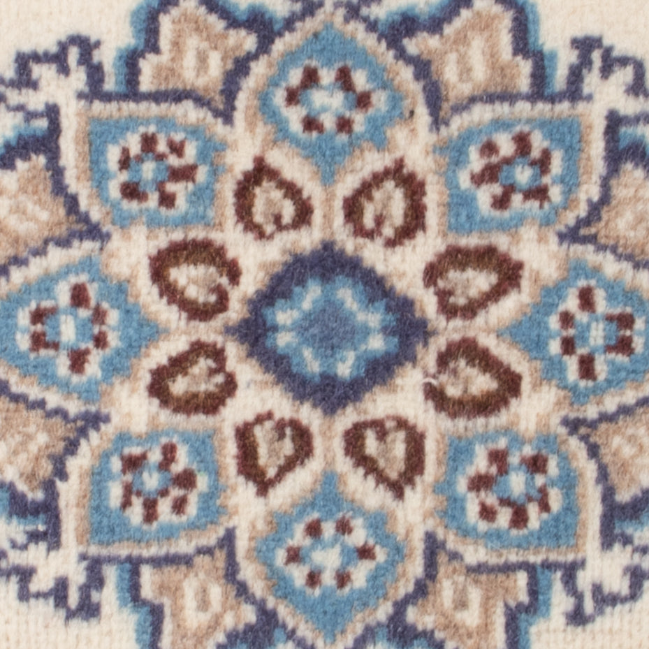 Nain - 12La Teppich 60x90cm - Perserteppich - hellbeige