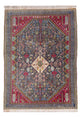 Malayer Teppich 100x145cm - Perserteppich - dunkelblau