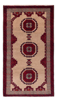 Belutsch Teppich 130x177cm - Perserteppich - hellbraun – product image
