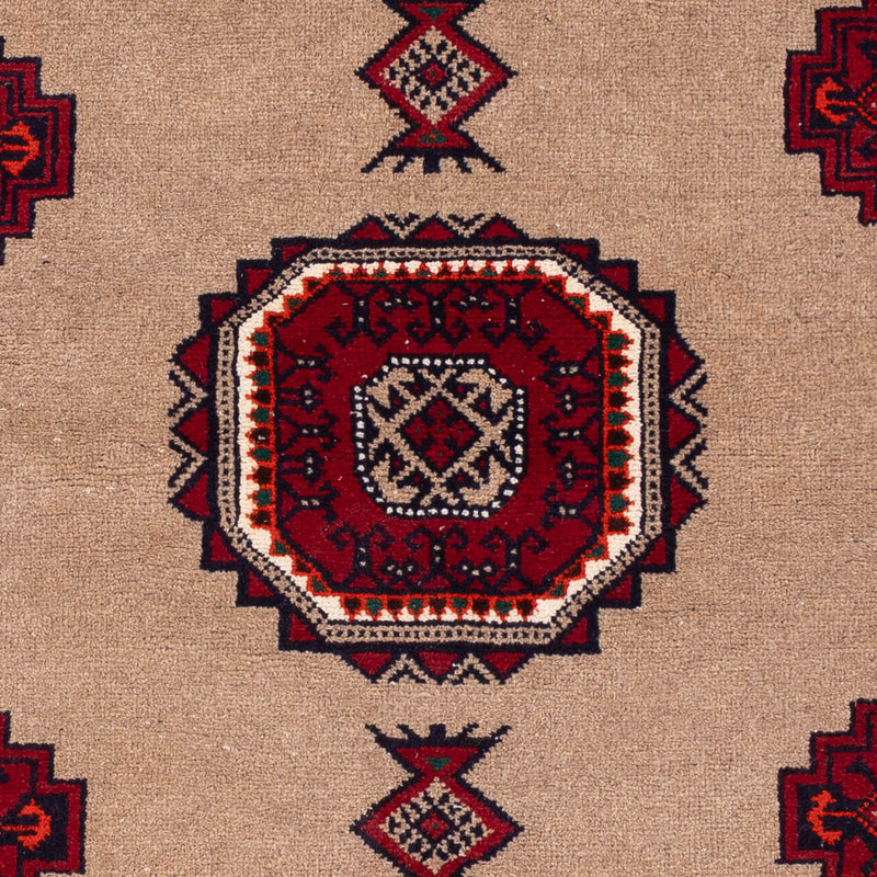 Belutsch Teppich 130x177cm - Perserteppich - hellbraun