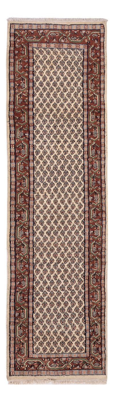 Indo Mir Teppich 74x260cm - Orientteppich - beige