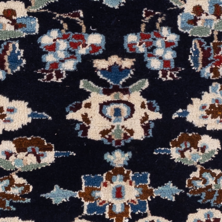 Nain - 12La Teppich 48x160cm - Perserteppich - dunkelblau