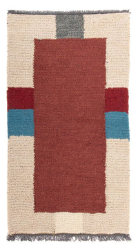 Nepal Teppich 70x140cm - Wollteppich - mehrfarbig – product image