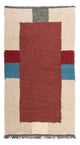 Nepal Teppich 70x140cm - Wollteppich - mehrfarbig