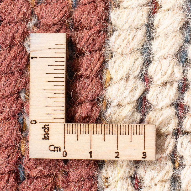 Nepal Teppich 70x140cm - Wollteppich - mehrfarbig