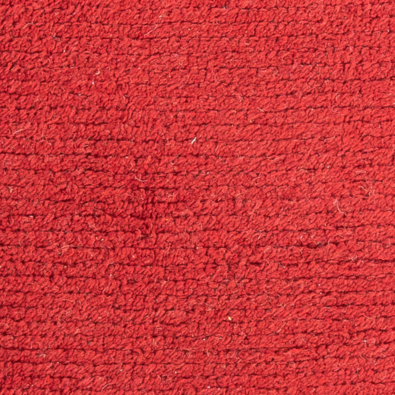 Nepal Teppich 70x140cm - Wollteppich - rot