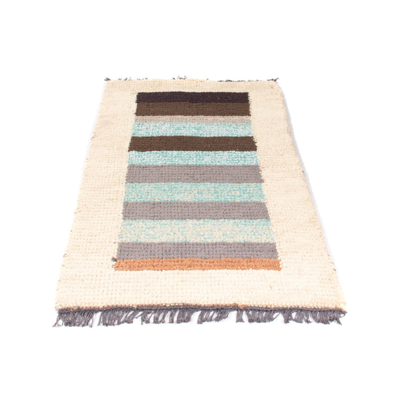 Nepal Teppich 70x140cm - Wollteppich - mehrfarbig